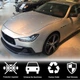 Передний лип-спойлер V3 для Base/S/S Q4 2013-2017, Карбон для Maserati Ghibli - изображение 2