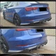 Дифузор заднього бампера V1 (для S-Line Sedan 2012-2016, Карбон) для Ауді A3 рр - зображення 3