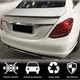 Спойлер V10 (для SD 2015-2019, Карбон) для Mercedes C-сlass W205 - изображение 2