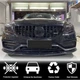 Передний лип-спойлер V1 на бампер (Купе/Кабриолет C63 AMG 2015-2019, Карбон) для Mercedes C-сlass W205 - изображение 2