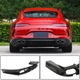 Дифузор заднього бампера (для GT43/GT50/GT53 2018-2022, Карбон) для Mercedes AMG GT 4 X290 2018- рр - зображення 1