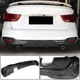Диффузор заднего бампера V2 для M-Sport, Карбон для BMW 3 серия F34 2013–2020 гг - изображение 2
