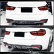 Диффузор заднего бампера V2 для M-Sport, Карбон для BMW 3 серия F34 2013–2020 гг - изображение 4