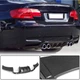 Дифузор заднього бампера Hamann-Style (для M3, Карбон) для BMW 3 серія E92/E93 2006-2013 рр - зображення 1