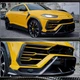 Накладки Flap на Передний Бампер (Dry Carbon) для Lamborghini Urus 2018- гг - изображение 5