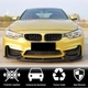 Передняя губа бампера Flap V3 (для F80, Карбон) для BMW 3 серия F30/F31 2012-2019 гг - изображение 8