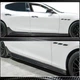 Боковые Пороги V3 (для Base/S/S Q4/Diesel/250 Diesel, Карбон) для Maserati Ghibli 2013-2023 гг - изображение 3