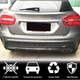 Дифузор заднього бампера (для GLA45 AMG, Карбон) для Mercedes GLA X156 2014-2019 рр - зображення 2