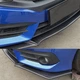 Передний Бампер Лип Спойлер (Карбон) для Honda Civic Sedan X 2016-2021 гг - изображение 3