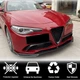 Накладки на противотуманные фары (для Base, Carbon) для Alfa Romeo Giulia 2016-2022 гг - изображение 4