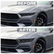 Карбоновые накладки на противотуманные фары для Ford Mustang 2024- гг - изображение 3