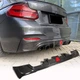 Дифузор заднього бампера V2 (для F22/F23 M-Sport, Карбон) для BMW 2 серія F22/F23 2014-2021 рр - зображення 1