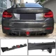 Дифузор заднього бампера V2 (для F22/F23 M-Sport, Карбон) для BMW 2 серія F22/F23 2014-2021 рр - зображення 2