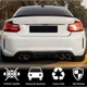 Задний диффузор V4 для F87 M2/M2C, Карбон для BMW 2 серия F22/F23 2014-2021 гг - изображение 2