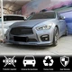 Передний Лип-спойлер V1 для Q50 Sport 2014-2017 Карбон для Infiniti Q50/Q60 - изображение 2