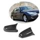 Накладки на дзеркала (для 2007-2010, Карбон) для BMW 5 серія E60/E61 рр - зображення 2