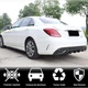 Диффузор заднего бампера для SD C43/C63 AMG 2015-2019 Карбон для Mercedes C-сlass W205 - изображение 2