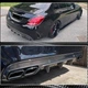 Диффузор заднего бампера для SD C43/C63 AMG 2015-2019 Карбон для Mercedes C-сlass W205 - изображение 4