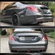 Диффузор заднего бампера с насадками выхлопа (для S63 AMG 2014-2017, Карбон) для Mercedes S-сlass W222 - изображение 5