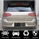 Спойлер V2 (для Base/R-Line HB, Карбон) для Volkswagen Golf 7/E-Golf 2012-2020 гг - изображение 3