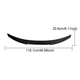 Спойлер M4-Style (для F32, карбон) для BMW 4 серия F32/F33/F36 2012-2020 гг - изображение 6