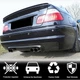 Дифузор заднього бампера V1 (для M3, Карбон) для BMW 3 серія E46 1998-2006 рр - зображення 2