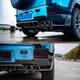 Дифузор заднього бампера (Карбон) для Land Rover Defender 2019- рр - зображення 2
