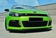 Передний лип DPT (2008-2013, Черный Глянец) для Volkswagen Scirocco - изображение 2