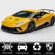 Накладка на передний бампер Lip V2 (Карбон) для Lamborghini Huracan 2014- гг - изображение 3