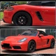 Накладки на передние крылья (Карбон) для Porsche Boxster/Cayman 982 (718) 2016- гг - изображение 4