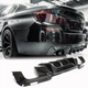 Дифузор заднього бампера V3 (для F10 M5, Карбон) для BMW 5 серія F10/F11 2010-2016 рр - зображення 1