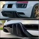 Дифузор заднього бампера V1 (2015-2020, Карбон) для Ауді R8 2015- рр - зображення 4