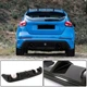 Диффузор заднего бампера (для RS 2015-2017, Карбон) для Ford Focus III - изображение 1