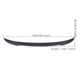 Спойлер V1 (для F33/F83, Карбон) для BMW 4 серия F32/F33/F36 2012-2020 гг - изображение 6