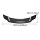 Спойлер V1 (для Q50, Карбон) для Infiniti Q50/Q60 2013-2024 гг - изображение 6