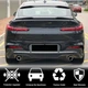 Спойлер M4-Style V1 (Карбон) для BMW X4 G02 2018- гг - изображение 3