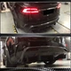 Диффузор заднего бампера (2015-2021, Карбон) для Tesla Model X 2015- гг - изображение 4