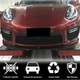 Передняя губа бампера V1 (для Turbo/Turbo S/GTS) для Porsche Panamera 2009-2016 гг - изображение 2