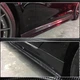Накладки на пороги V1 (2014-2021, Карбон) для Tesla Model S 2012– гг - изображение 4