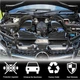 Корпус системы холодного впуска с крышкой (Dry Carbon) для C63 AMG 2012-2014 для Mercedes C-class W204 - изображение 2