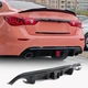 Диффузор заднего бампера V2 для Q50 Base/Sport 2014-2017 Карбон для Infiniti Q50/Q60 - изображение 1