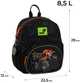 Рюкзак дошкільний Kite Kids Monster Truck 29x22.5x12 см 8.5 л Чорний (K26-2727XS-4) - зображення 3
