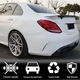 Спойлер V4 (для SD, Карбон) для Mercedes CLS C218 2011-2018 рр - зображення 2