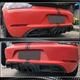 Дифузор заднього бампера V1 (2016-2019, Карбон) для Porsche Boxster/Cayman 982 (718) 2016- рр - зображення 5