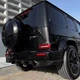 Диффузор заднего бампера V2 для G63 AMG, Карбон для Mercedes G сlass W463 2018-2024 гг - изображение 4