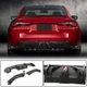 Дифузор заднього бампера V4 (для G82/G83, Карбон) для BMW 4 серія G22/23/26 2020- рр - зображення 1