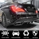 Дифузор заднього бампера V2 (для AMG-Line / CLA45 AMG 2013-2016, Карбон) для Mercedes CLA C117 рр - зображення 8