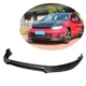 Накладка на передній бампер Lip V1 (для GTI HB 2012-2017, Карбон) для Volkswagen Golf 7/E-Golf рр - зображення 1