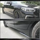 Накладки на пороги (для M-Sport 2015-2019, Карбон) для BMW 1 серия F20/F21 - изображение 3