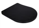 Сидіння для унітазу Qtap (Robin 520) з мікроліфтом, Slim Duroplast, Quick Release QTSC179MB48676 - зображення 1